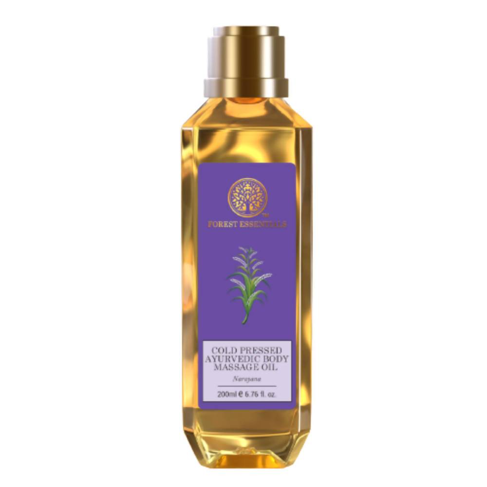 Forest Essentials Cold Pressed Ayurvedic Body Massage Oil Narayana