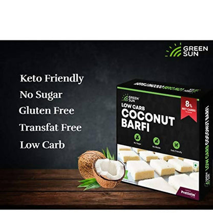 Green Sun Low Carb Coconut Barfi