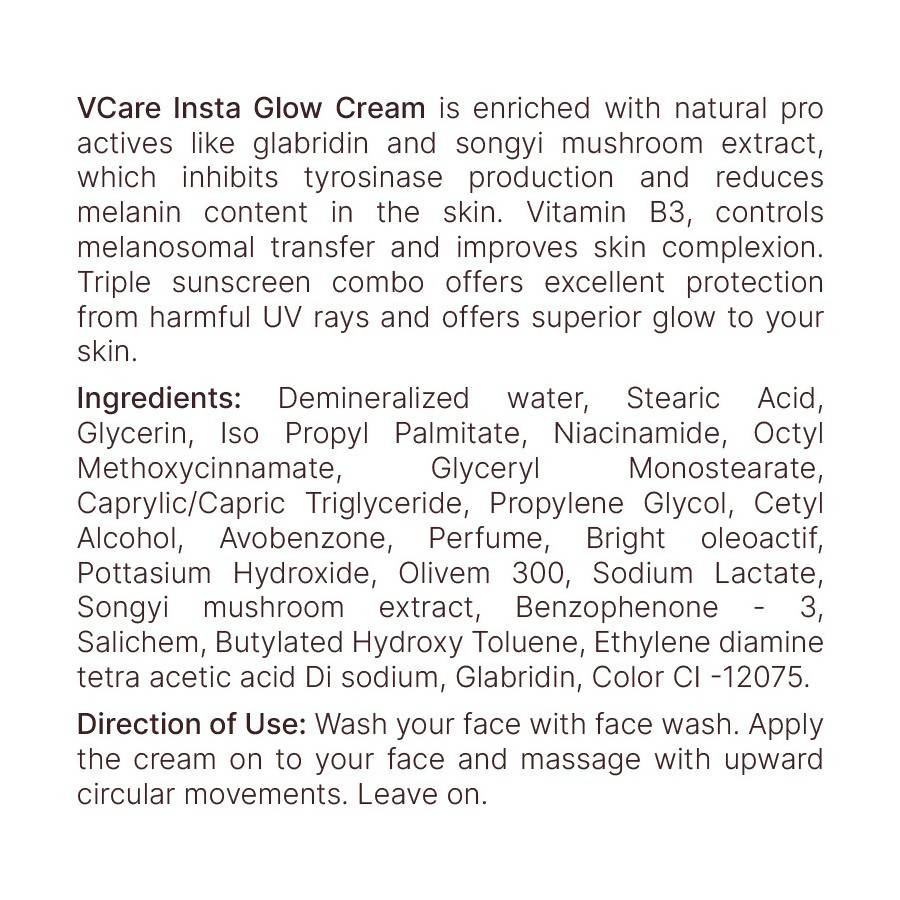 VCare Insta Glow Cream