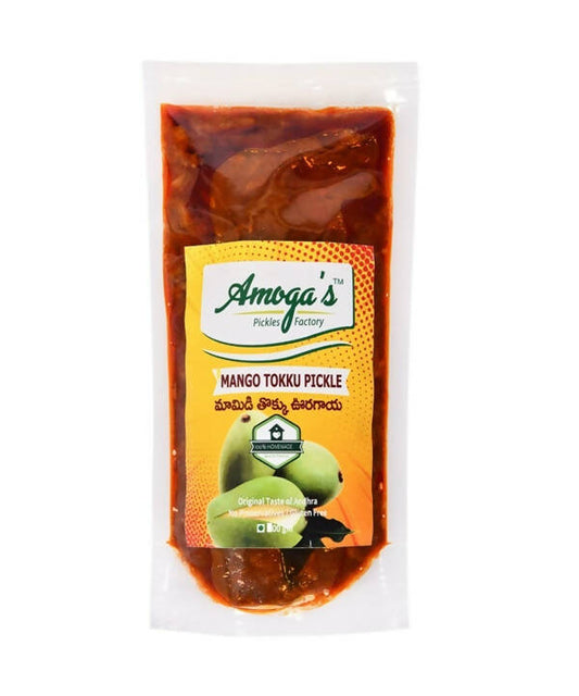 Amoga's Pickles Factory Andhra Authentic Mango Thokku Pickle