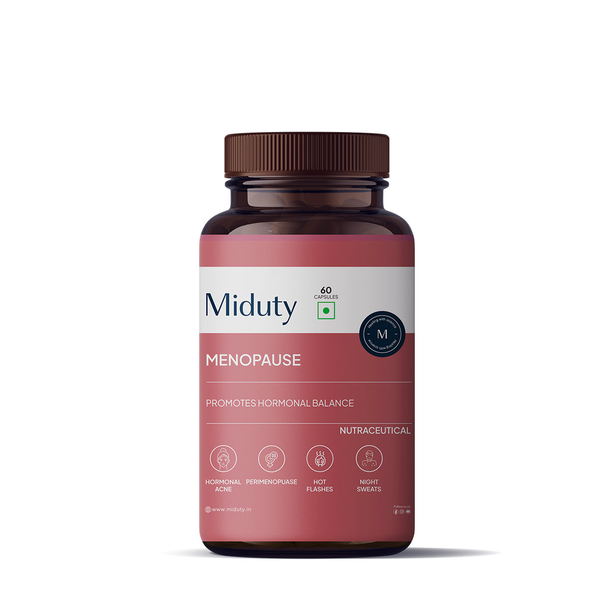 Miduty by Palak Notes Menopause Capsules -  usa australia canada 