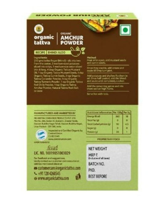 Organic Tattva Amchur (Dry Mango) Powder