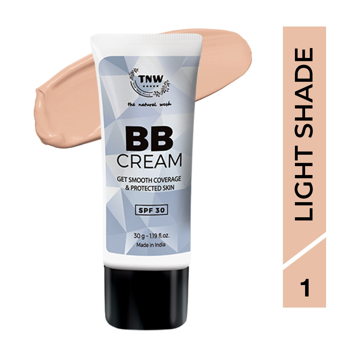 The Natural Wash Ayurvedic BB Cream with SPF 30 - Light Shade