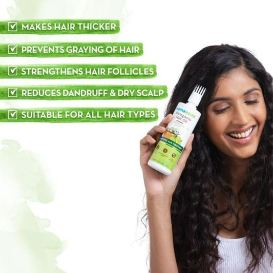 Mamaearth Bhringamla Hair Oil For Intense Hair Treatment