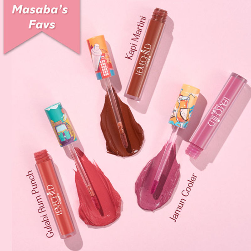 LoveChild By Masaba Gupta Mamma Mia Lush-Matte Lip Creme - Meetha Jaljeera