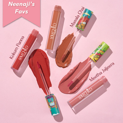 LoveChild By Masaba Gupta Mamma Mia Lush-Matte Lip Creme - Masala Chai