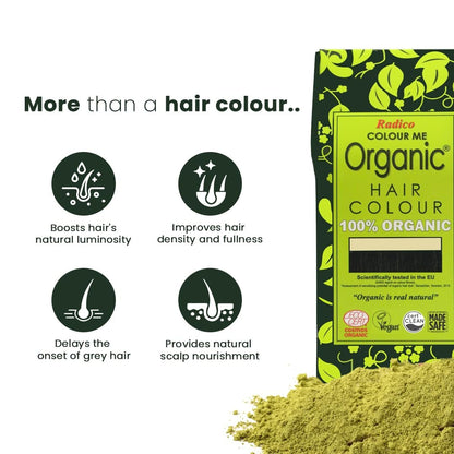 Radico Organic Hair Colour-Soft Black