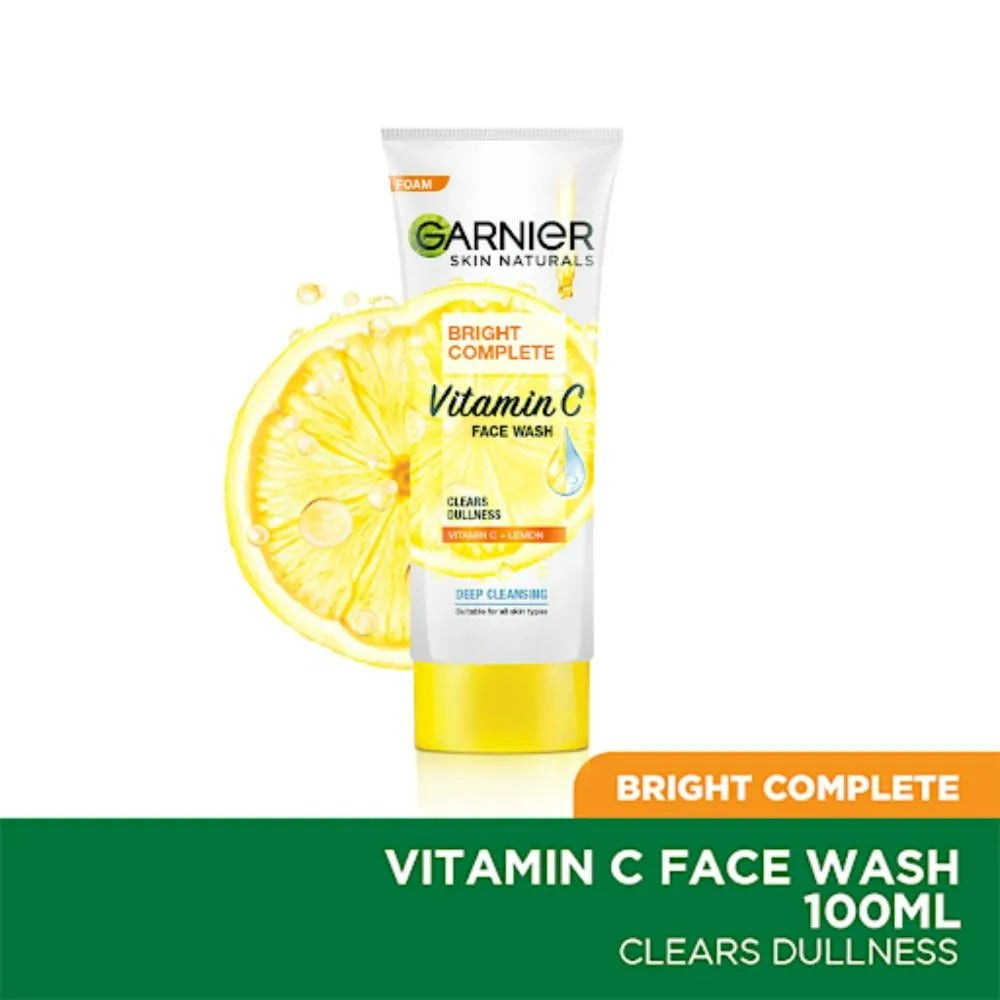 Garnier Bright Complete Vitamin C Facewash