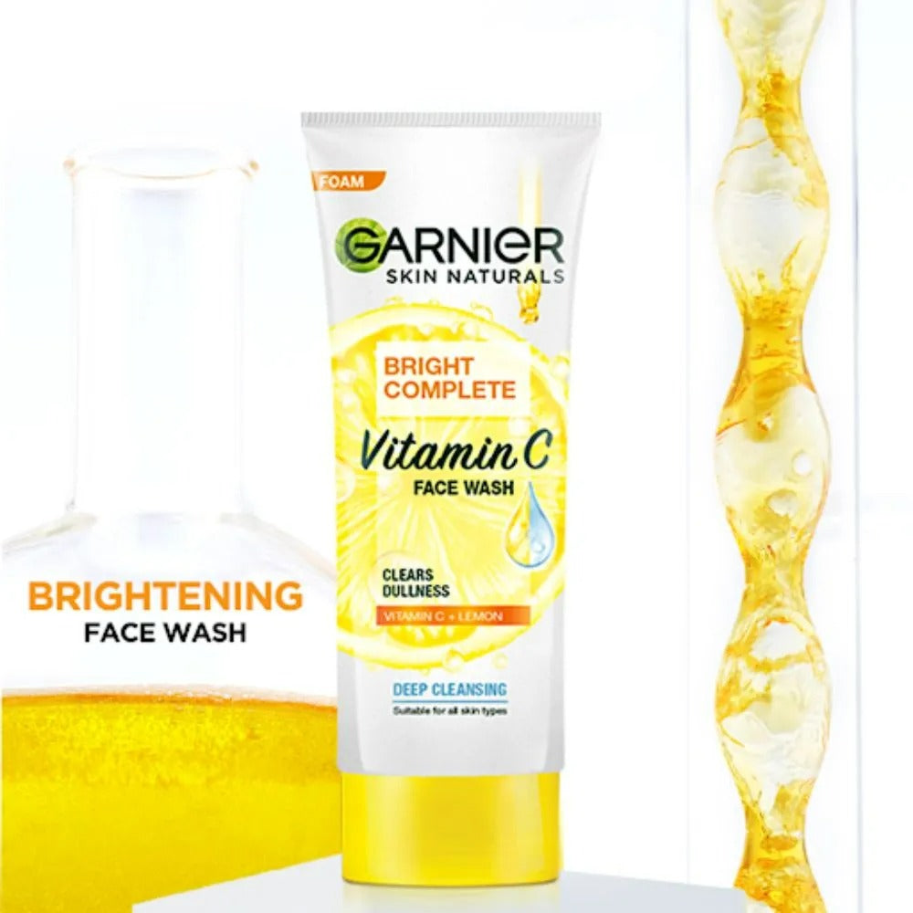 Garnier Bright Complete Vitamin C Facewash