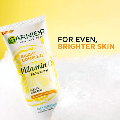 Garnier Bright Complete Vitamin C Facewash