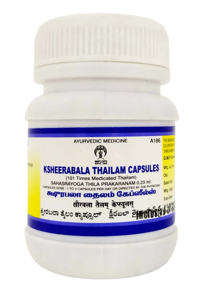 Impcops Ayurveda Ksheerabala 101 Thailam Capsules