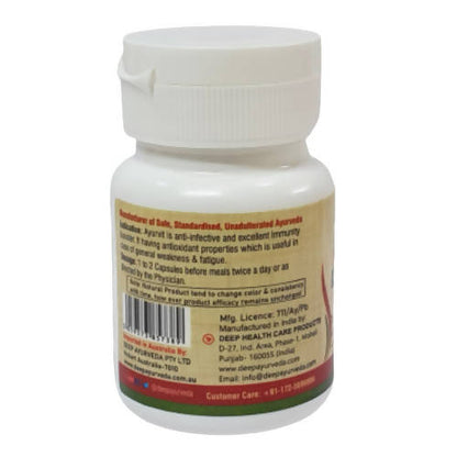 Deep Ayurveda Ayurvit 500mg Veg Capsules