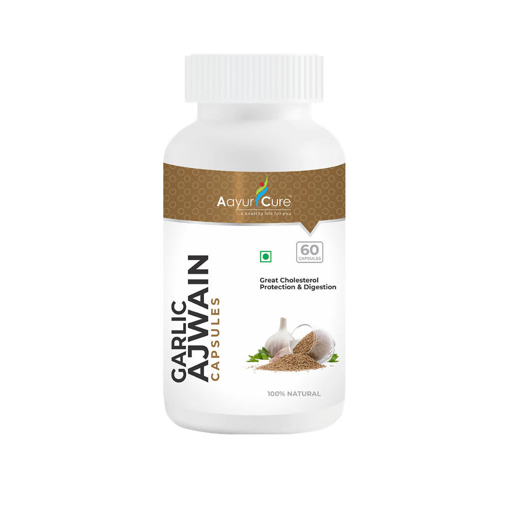 Aayur Cure Garlic Ajwain Capsules - buy in USA, Australia, Canada