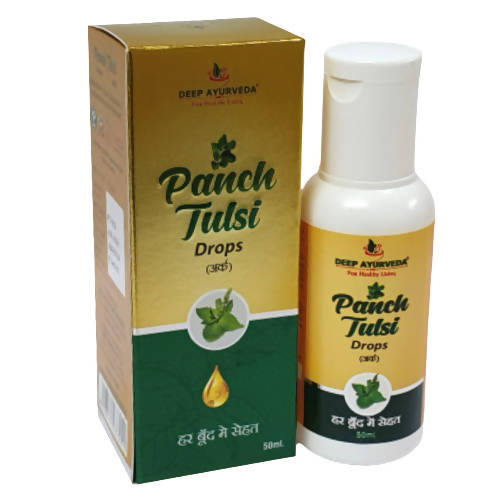 Deep Ayurveda Panch Tulsi Ark Drops - usa canada australia