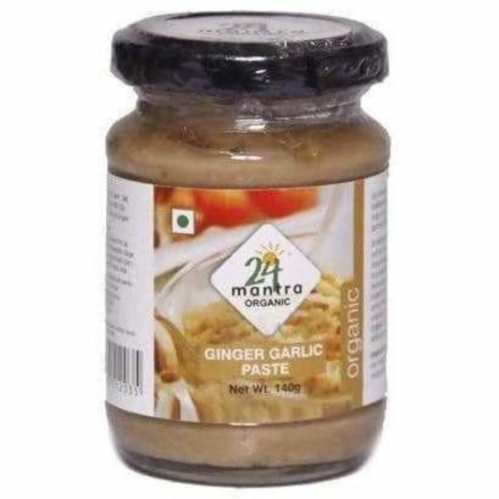 24 Mantra Organic Ginger Garlic Paste