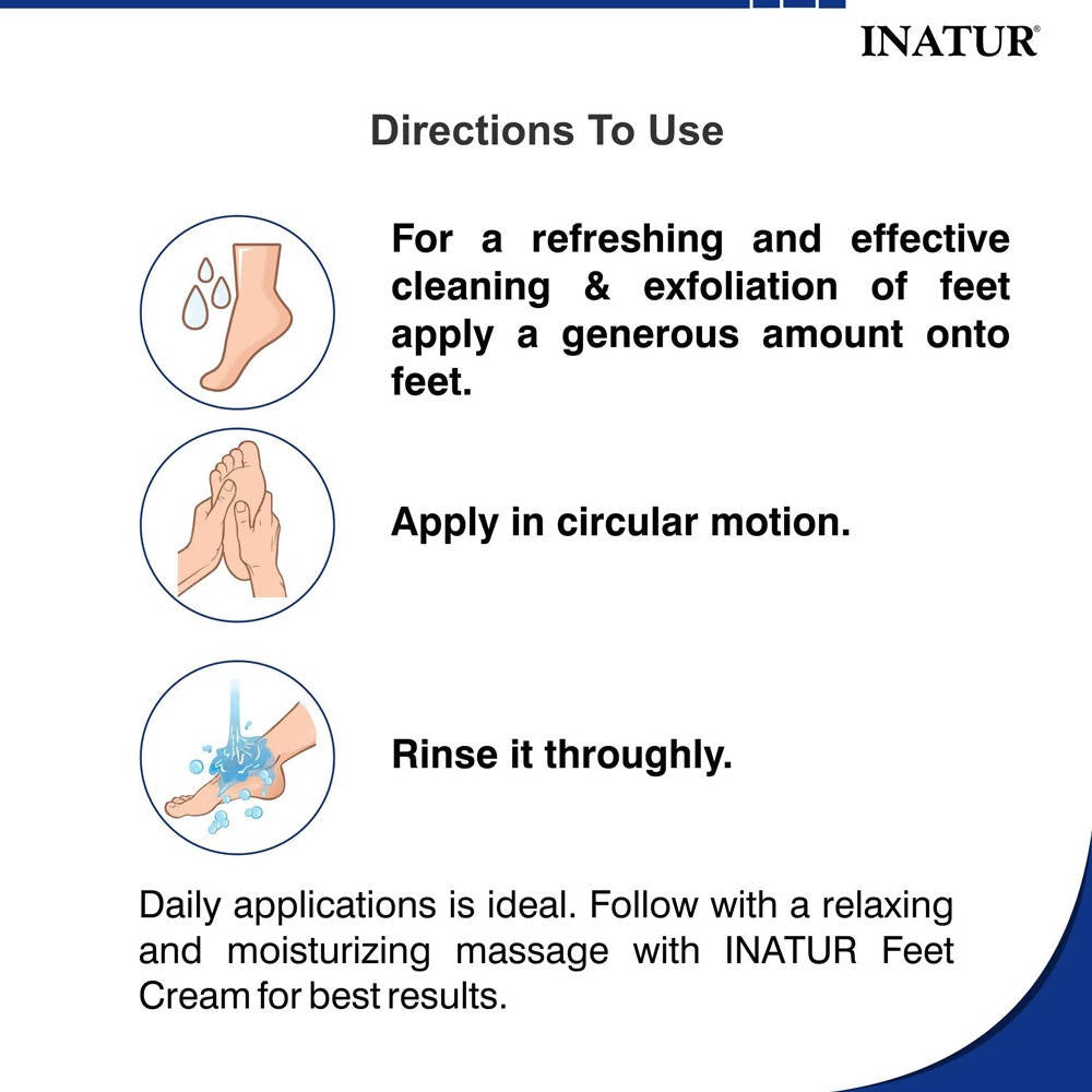 Inatur Foot Scrub