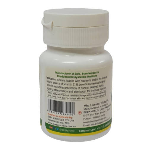 Deep Ayurveda Amla 500mg Veg Capsules