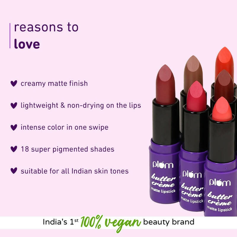 Plum Butter Cr??me Matte Lipstick Rosy Outlook - 122 (Mauve)