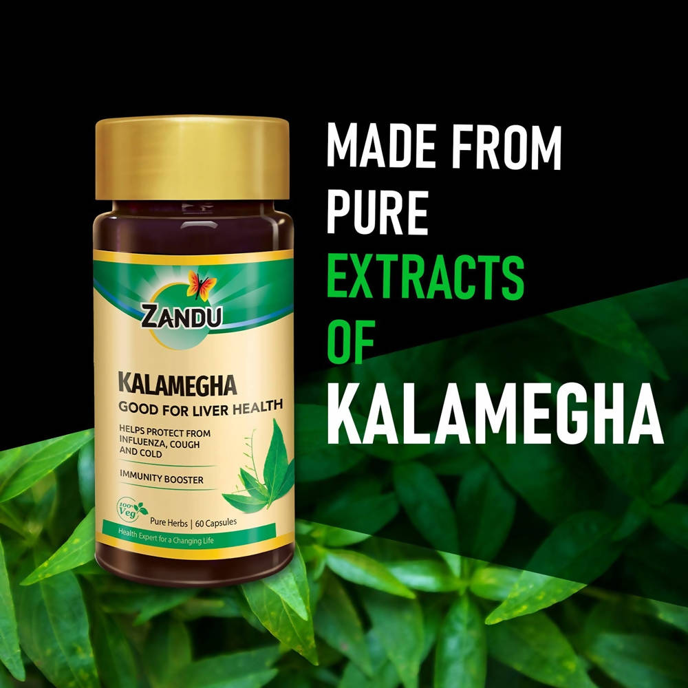 Zandu Kalamegha Good For Liver Health Capsules