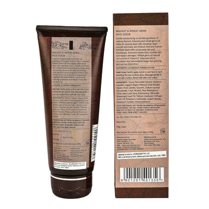 Mantra Herbal Walnut & Wheat Germ Face Scrub For Men