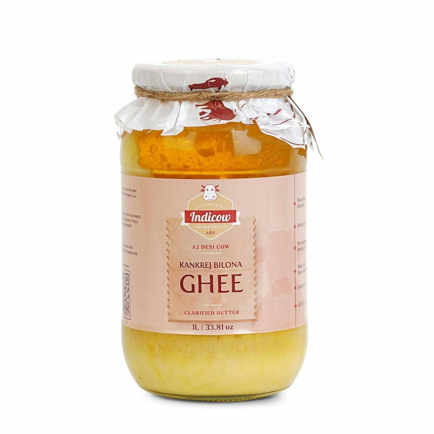 Indicow Foods Vedic Bilona A2 Cow Ghee