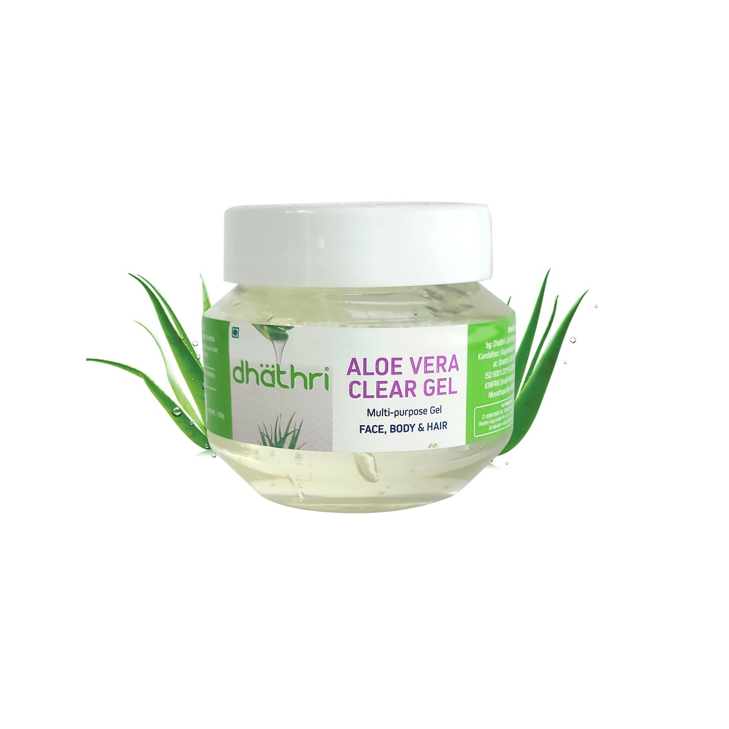 Dhathri Aloe Vera Clear Gel For Face & Hair -  buy in usa 