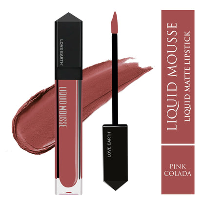 Love Earth Liquid Mousse Lipstick - Pink Colada