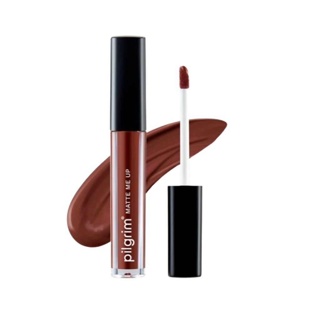 Pilgrim Matte Me Up Liquid Lipstick Bossy Brown