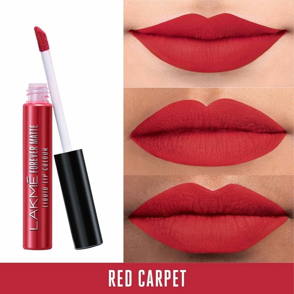 Lakme Forever Matte Liquid Lip Colour - Red Carpet