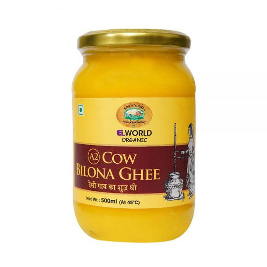 El World Organic A2 Cow Bilona Ghee -  USA, Australia, Canada 