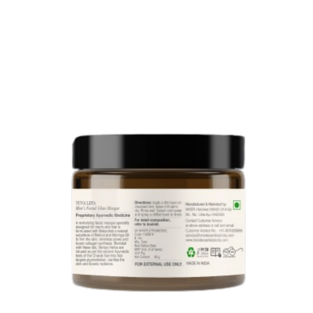 Forest Essentials Men's Facial Glow Masque Yuva Lepa