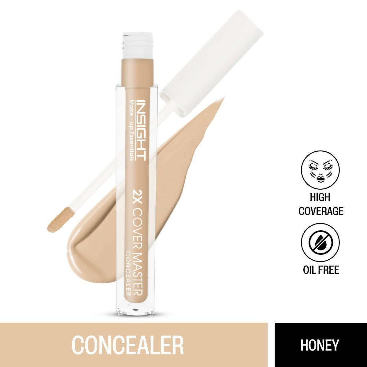 Insight Cosmetics 2X Cover Master Concealer - 02 Honey