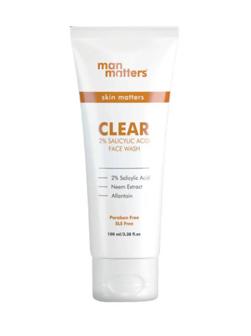 Man Matters Clear 2% Salicylic Acid Face Wash for Men