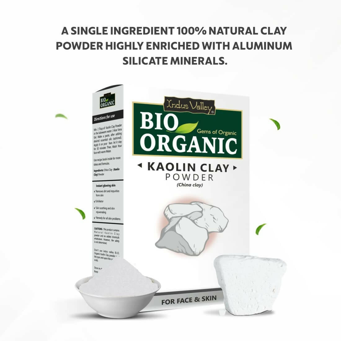 Indus Valley Natural Kaolin Clay Powder