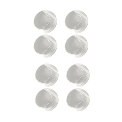 Safe-O-Kid Kids And Infants Safety- Beautiful Transparent Ball Shaped Corner Caps