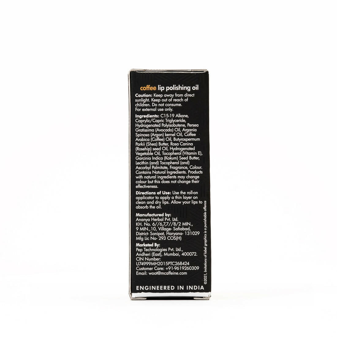 mCaffeine Coffee Lip Polishing Oil