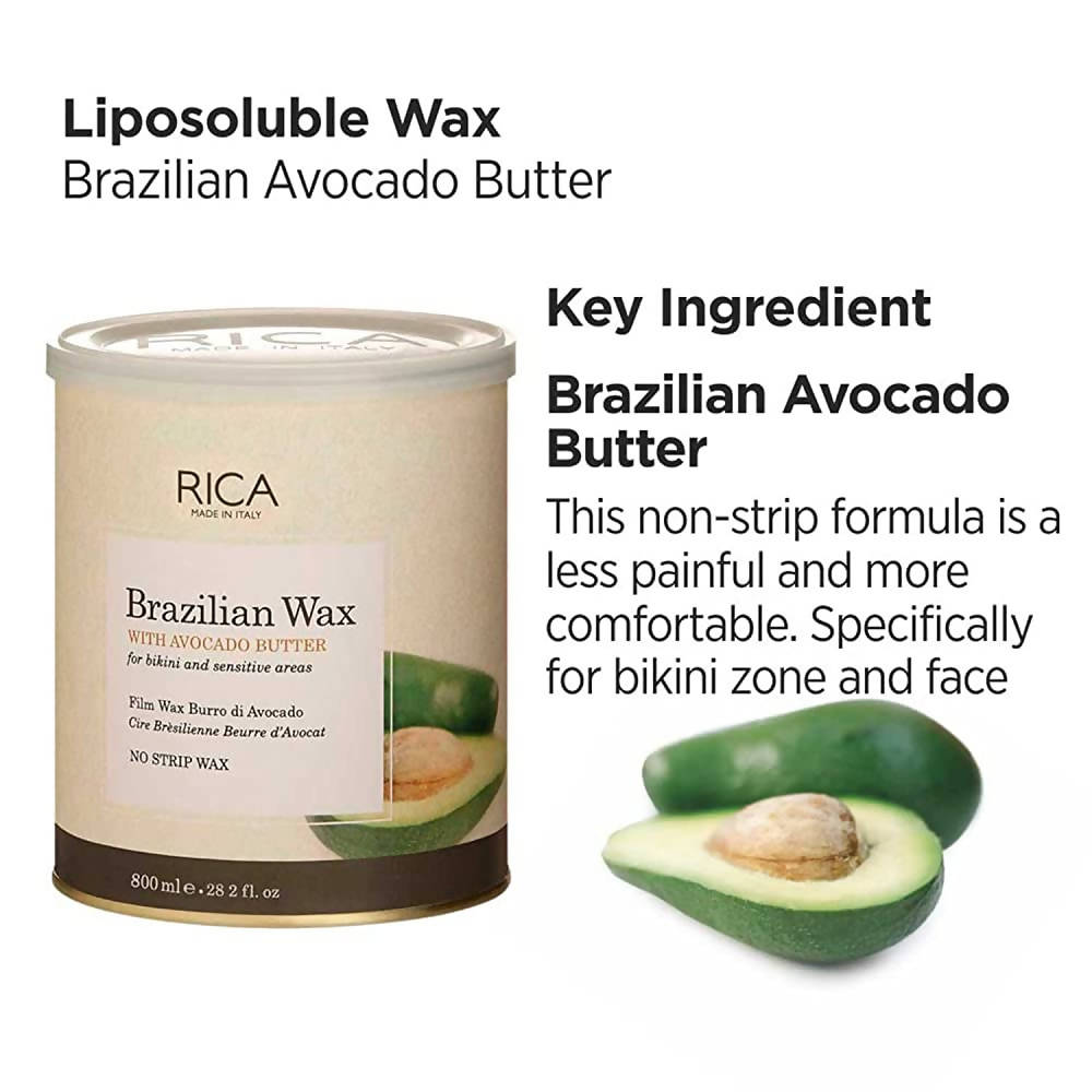 Rica Brazilian Wax with Avocado Butter