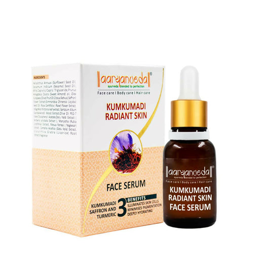 Aaryanveda Kumkumadi Radiant Skin Face Serum - usa canada australia