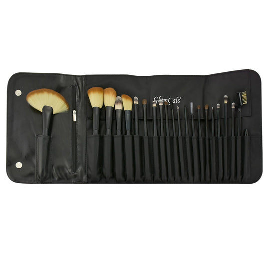 Glamgals Hollywood - U.S.A Black Brush Set of 22 - BUDNE