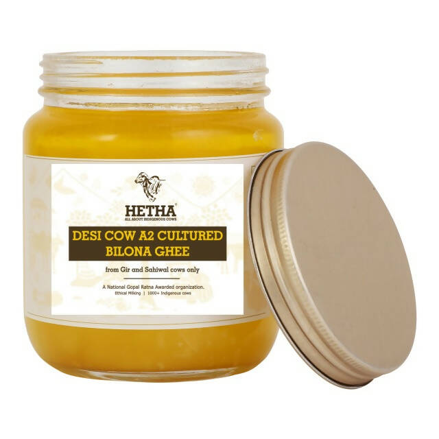 Hetha Desi Cow A2 cultured Bilona Ghee / A2 Ghee -  USA, Australia, Canada 