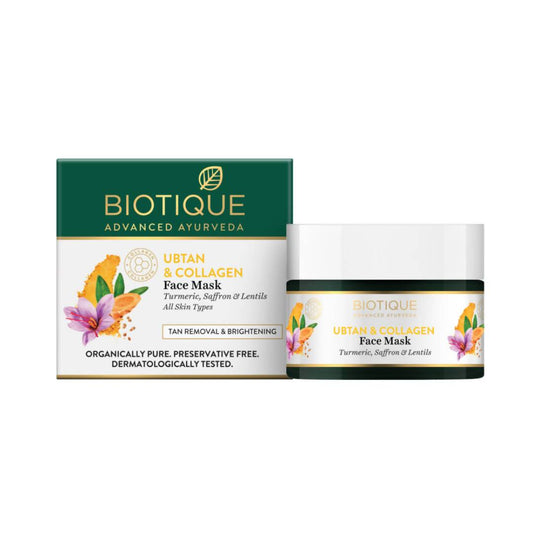 Biotique Ubtan & Collagen Face Mask