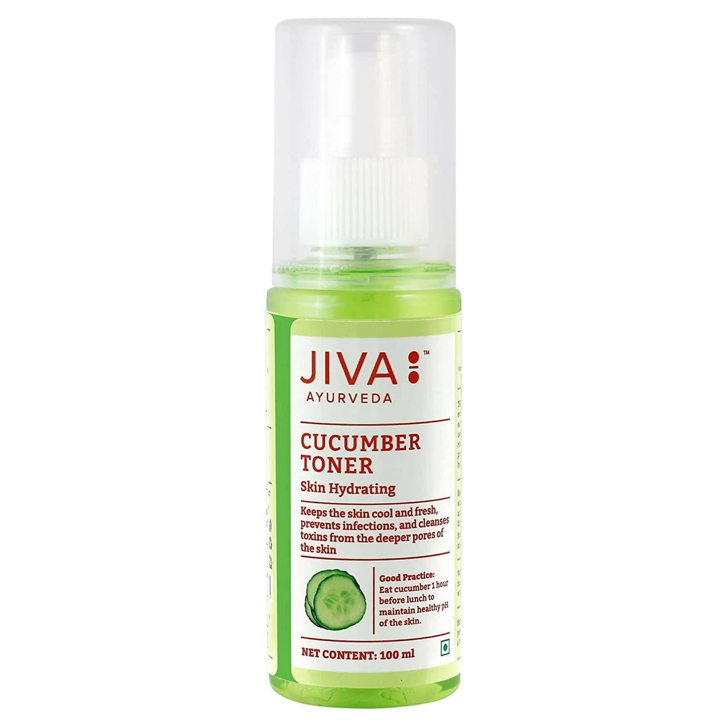 Jiva Ayurveda Rose Petal Water & Cucumber Water Skin Toner Combo