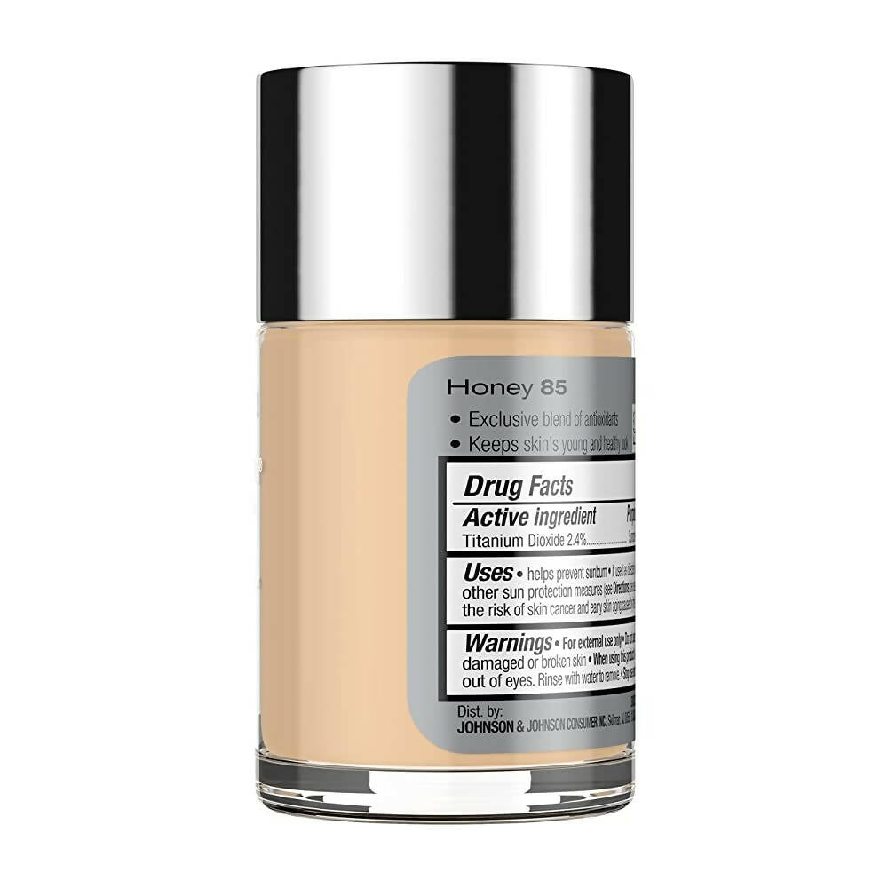 Neutrogena Healthy Skin Liquid Makeup Foundation, Broad Spectrum SPF 20 Feverfew, 85 Honey