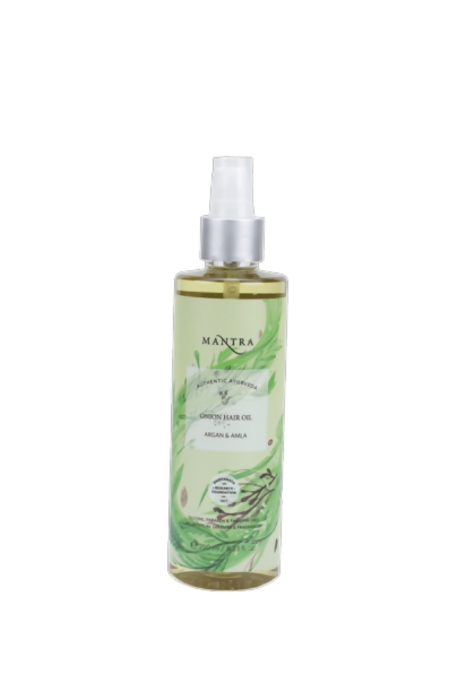 Mantra Herbal Onion Hair Oil Argan & Amla - buy-in-usa-australia-canada