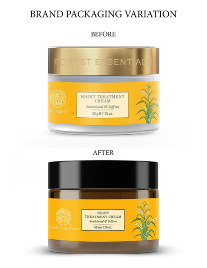 Forest Essentials Night Treatment Cream With Sandalwood & Saffron