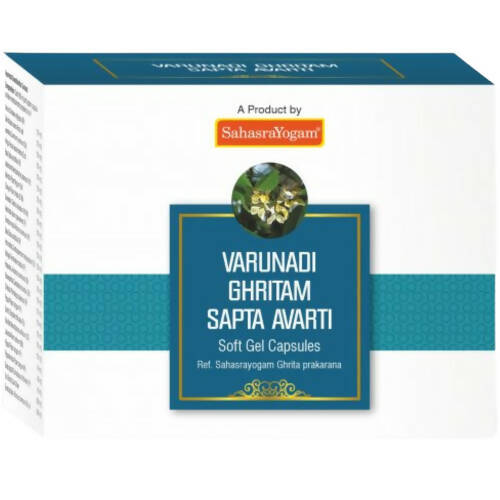 Sahasrayogam Varunadi Ghritam Saptavarti Capsules - BUDEN