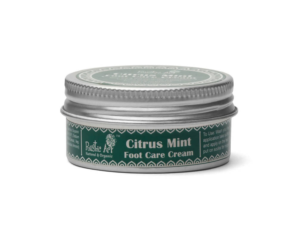 Rustic Art Citrus Mint Foot Care Cream