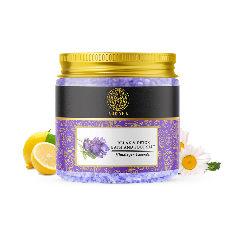 Buddha Natural Lavender Bath Salt & Foot Soak Salt