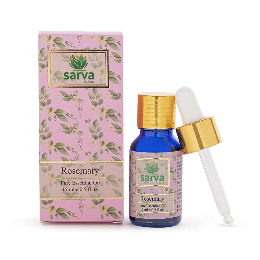 Sarva by Anadi Rosemary Pure Essential Oil - usa canada australia