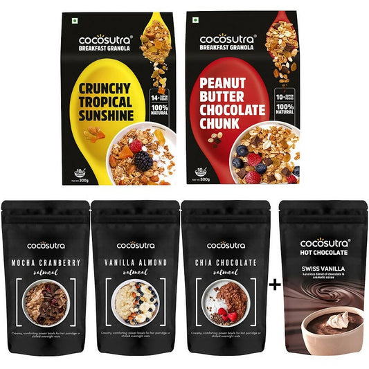 Cocosutra Breakfast Sorted Hamper Combo - BUDNE